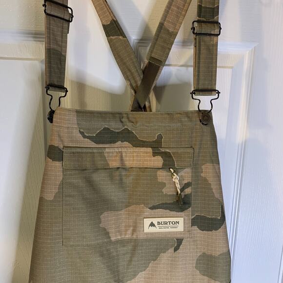 Burton Dryride Womens Avalon Ski Bib Size XL NEW Barren Camo Waterproof Vents - Picture 3 of 16